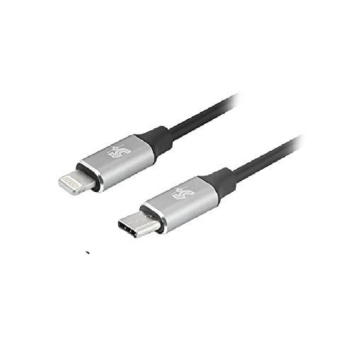 Cabo Lightning para USB C - 2.0-1,2m Aluminum Mobile Premium