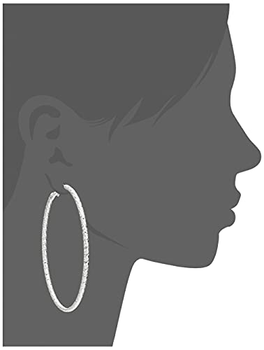 Image of Nine West Women's Hoop Earrings, Classic Fashion Jewelry Accessories for Everyday Wear, Lightweight Statement Earrings for Casual, Office, and Evening Looks