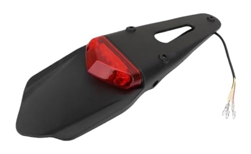 Luz trasera de motocicleta todoterreno 12V freno universal