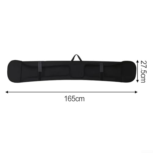 Funda protectora de ajuste elástico para snowboard contra golpes en viajes 3