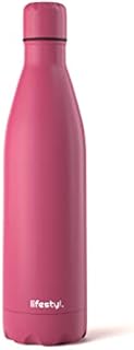 Lifestyl Stainless Steel Water Bottle | 24 Hrs Cold & 12 Hrs Hot| Thermoshield Technology Vacuum Insulated Metal Water Bottles, Leak-Proof Drinks Bottle for Sports, Gym, Yoga, Cycling (750 ml, White)