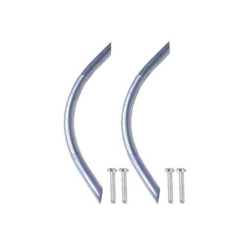 DecorDepo Fancy Stainless Steel C DOT Handle for Drawer | Cabinet | Wardrobe, 6 Inch with Screws Set of 6