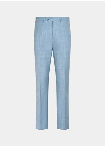 Men's Linen Suit 2-Piece Set Two Buttons Jacket & Pants for Business Trip Daily Banquet3