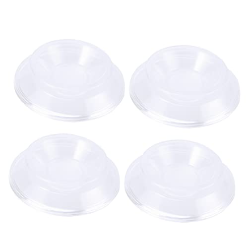 WHAMVOX Furniture Piano Caster Cups 4pcs Non-slip Piano Mats for Upright Pianos