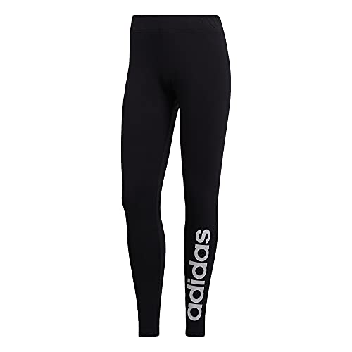Image of adidas Originals Originals Women's Essentials Linear Tights, Black /White, Small