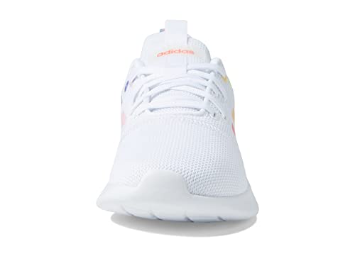 adidas Women's Puremotion Running Shoe, White/Semi Turbo/Pulse Amber, 114