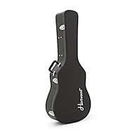 Durable Hard-Shell Case for Standard Dreadnought Acoustic Guitars soft, cushioned interior surface protects your guitar's finish and provides a snug fit spacious interior storage compartment allows you to carry capos, strings and other accessories In...