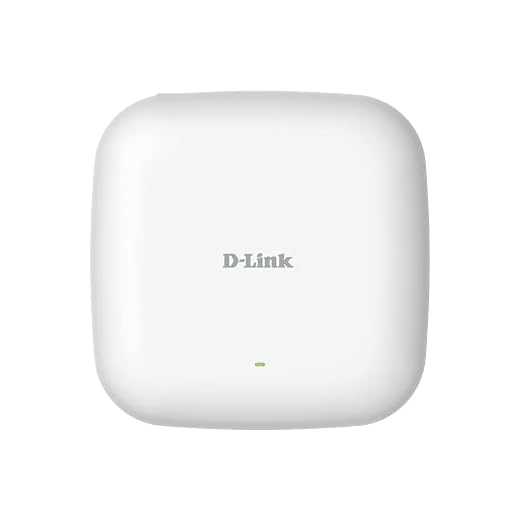 D-Link DAP-2662 trådlös AC1200 Wave 2 dubbla band PoE åtkomstpunkt (upp till 1200 Mbit/s, WiFi4U Ready, Nuclias Connect, MU-MIMO, tak-/väggmontering), vit