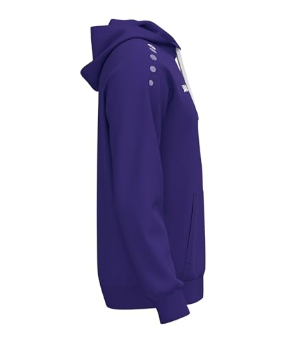 Sweatshirt à capuche en coton JAKO violet pour cocooning et sport 3XL