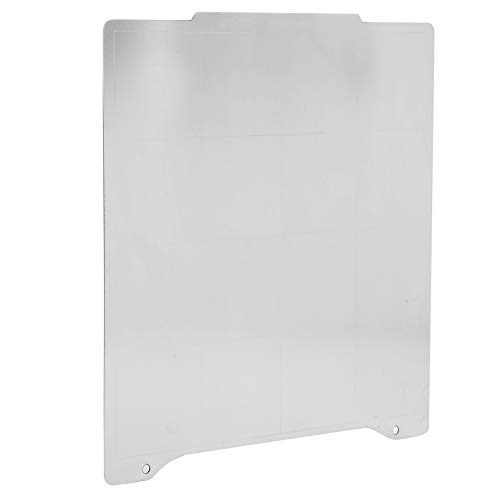 3D Printer Plate, Pratical Anti-Rust Hot Bed Platform Spring Steel Plate Movable Accessory Fit for Prusas Mini Printer for PLA ABS PETG PCL Consumables - Thumbnail 4