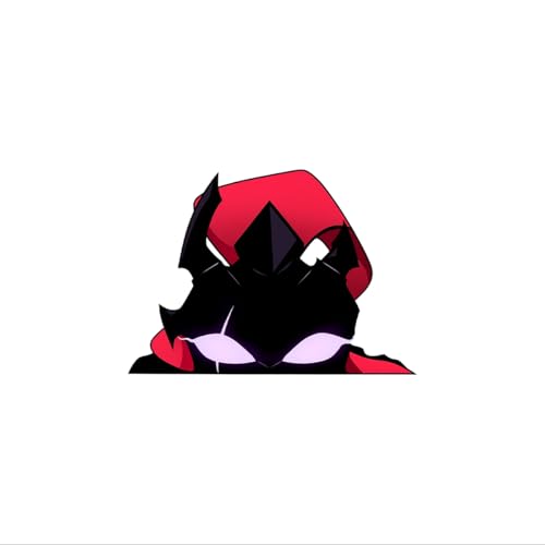 Image of Solo Leveling Peeker Anime Manga Decal Water Resistant Sticker Indoor Use Ideal for Laptop Window (Chibi Bloodshade)