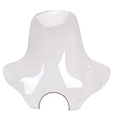 Heightened and Widened Large motorcycle Windshield for Honda Kawasaki Harley Royal Enfield 650 Davidson Suzuki Yamaha