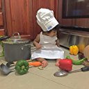CHEFSKIN Baby Toddler White Chef Hat Adjustable Fits Babies Newborns Toddlers 06-18 Mos