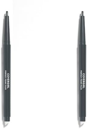COVERGIRL Perfect Point Plus Eyeliner, Charcoal, 0.08 Ounce (Pack of 2)