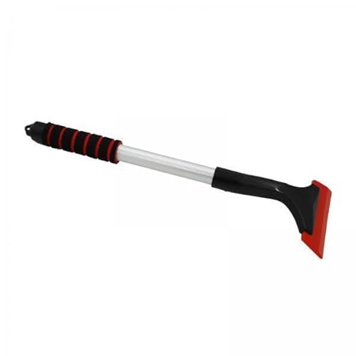 AsrMyjcx Set di 2 Raschiaghiaccio per Parabrezza con Impugnatura in Schiuma per Auto E SUV, Rosso