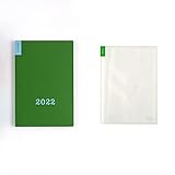 Hobonichi Techo Accessories [Weekly Calendar & Card Case Set (A6)] Weekly Calendar 2022 & Clear Card...