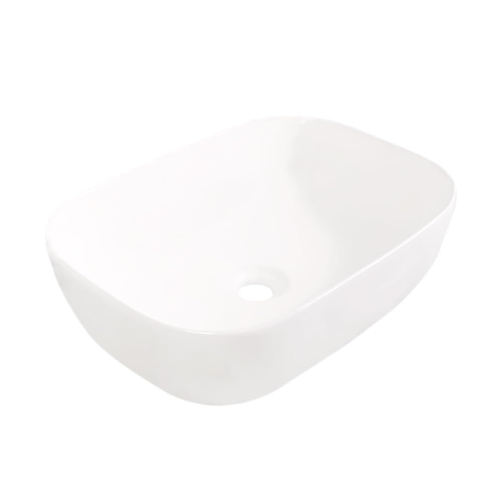 Umywalka Łazienkowa Prosta Ceramiczna Biała Umywalka Nablatowa Ceramiczna Umywalka Łazienkowa Prostokątna Nowoczesna Artystyczna Umywalka Nablatowa Umywalka Nablatow