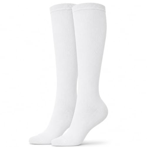 Image of juDanzy Solid Knee High Socks for Sports or School Uniforms