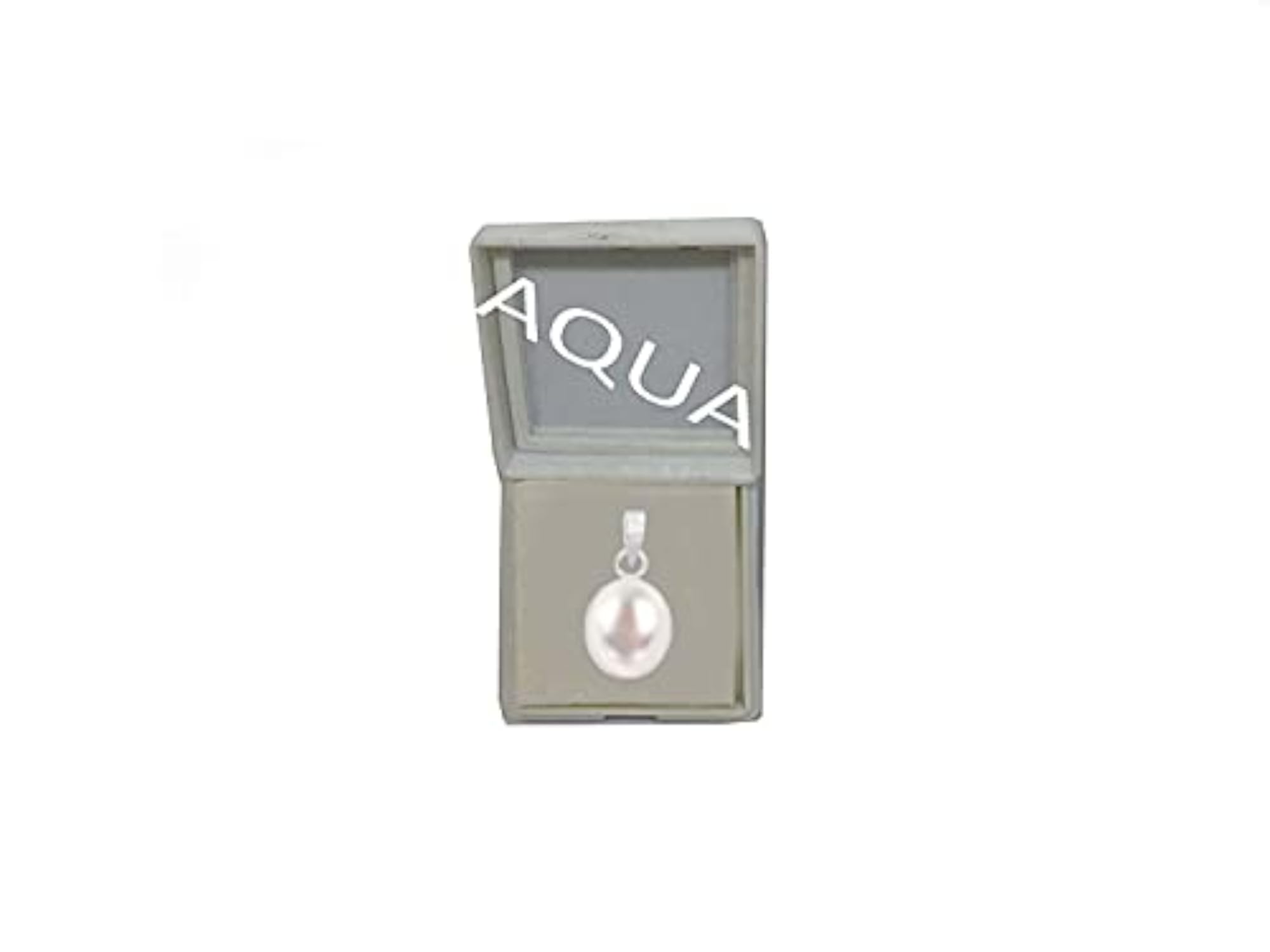 925 Silver Pearl Astrological Birthstone Pendant, Unisex
