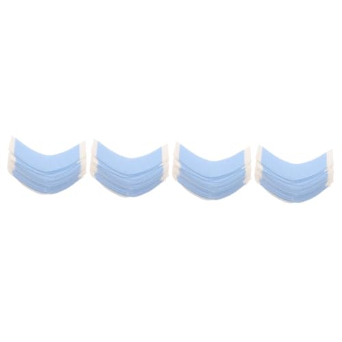 TOVINANNA 4sets Hair Tape Adhesive Sticker Cuttable Tape Wig Replacement Extension 36sheets*4
