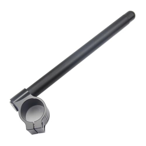 Guidon Riser Moto 7/8" argenté : éliminez les douleurs de poignets sur fourche