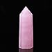Runyangshi Large Rose Quartz Natural Healing Crystal Wand 4.72