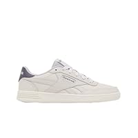 Reebok Women's Court Advance Sneaker, Luxe Grey/Digital Gleam/Purple, 9 US