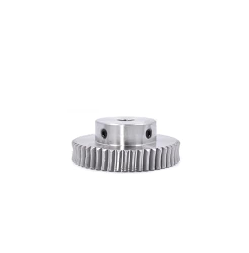 Bevel Gear Pinion Hardware Mechanical 15T-50T 1M 45# Steel Worm Gear 20 30 35 40 50 Teeth 1 Module Turbine Speed Ratio 1:20/30/35/40/50 Bore 10mm(30 Teeth)