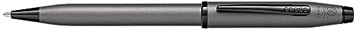 Cross Century II Gunmetal Gray Ballpoint Pen with polished black pvd appointments AT82WG-115