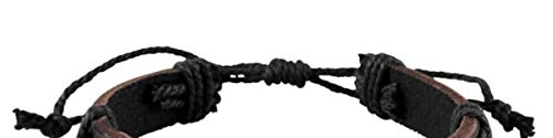 Pulsera Man of God de cuero para hombre 8 pulgadas miniatura 6