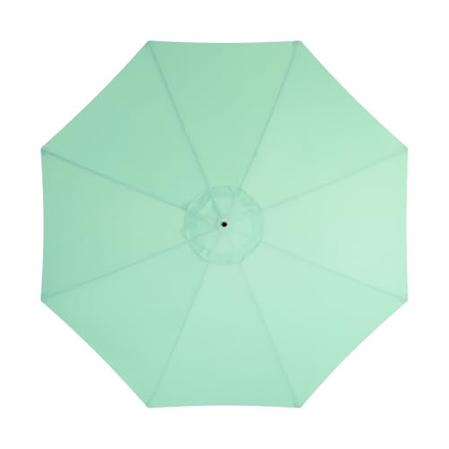 YOUGE OUTDOOR 9Feet Patio Umbrella Replacement Canopy, For 8 Ribs,Market and Table Umbrella