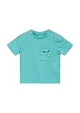 s.Oliver Baby - Jungen T-Shirt, Kurzarm, Blue Green, 80