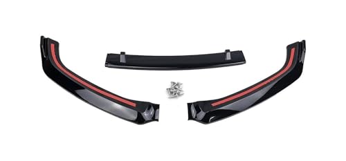 Lame de séparateur pour Audi A4 B9 S4 Berline Sport, spoiler avant 4 portes 17-19