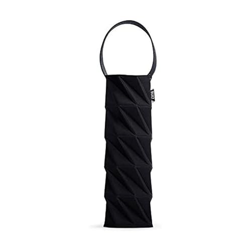 BUILT Origami Collapsible Wine Tote Black OTW-BLK