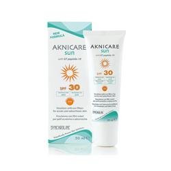 SynchrolineAKNICARE SUN FACE UVB 30 - UVA 20 50ml For acne by Synchroline