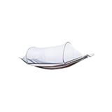 Hamaca de Tela Oxford for Exteriores, Viajes, Camping, con su Propio Marco, portátil, Multiusos.(Kaki)
