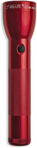 MagLite Battery-Powered LED Flashlight ML300L 2-Cell D Flashlight with Adjustable Focus Precise Beam Long Battery Life Water-Resistant for Emergency Outdoor and Camping