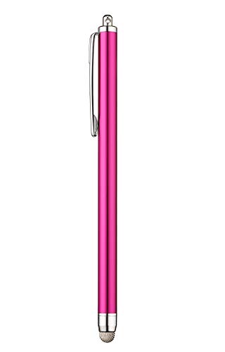 Stylus Pens For Touch Screens With Thin Fiber Tips (Pink/Purple/Aqua Blue) #TOP1