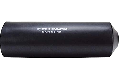 Preisvergleich Produktbild Cellpack Schrumpf-Endkappe SKH 55-25, Schwarz, 140x55mm