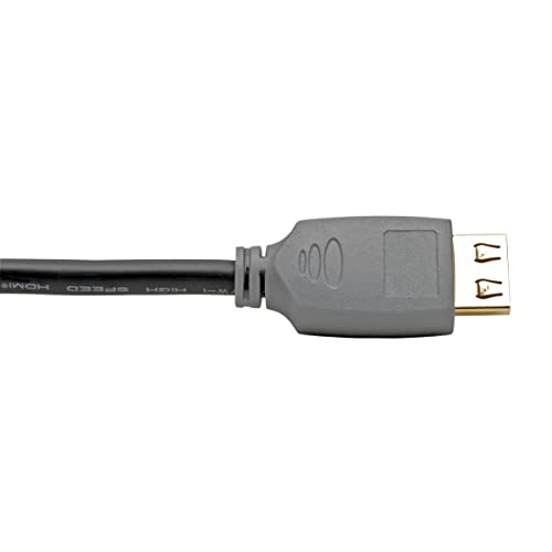 Tripp Lite High Speed 4K Hdmi 2.0A Cable With Gripping Connectors (M/M), Black, 10 Ft. (P568-010-2A) #TOP3