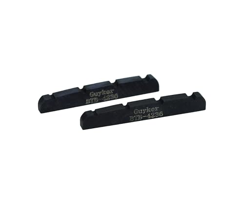 Guyker Bass Guitar Bone Nut - 4tbg{g vXbgt{[ibg iANZT[ PB JB Precision Bass Jazz Bass Set of 2 ubNA42x3.5x6mm BTB423