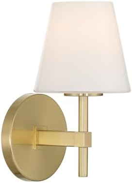 Crystorama Colton 6'' Vibrant Gold Sconce