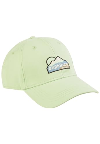 camel active Herren 6-Panel Cap aus einem Baumwoll-Twill Pistazie, Menswear-OS