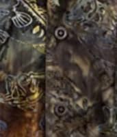 Johari West Bass Bend Tropical Hawaiian Batik Shirt - Image 6