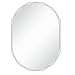 Rectangular Wall Mounted Mirrors (32"x24", Silver)
