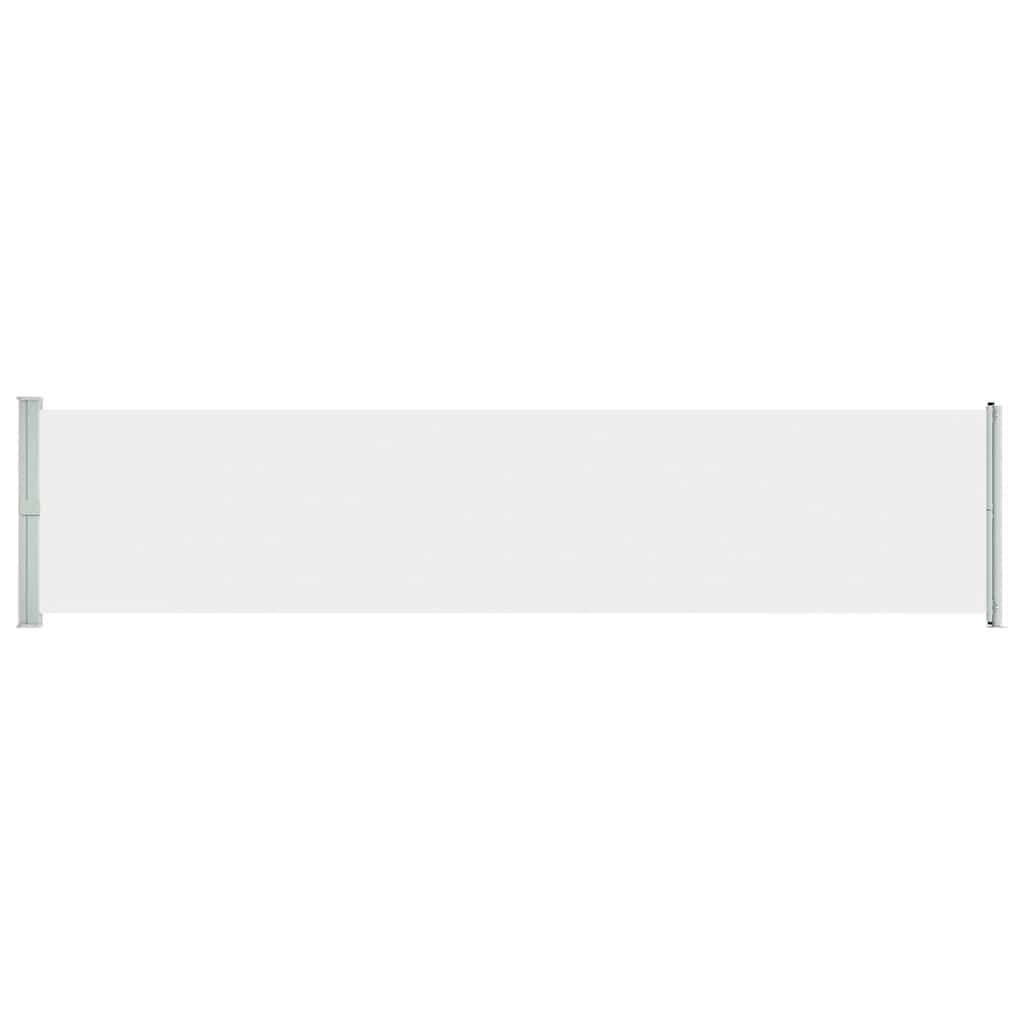 vidaXL Tenda Laterale Retrattile per Patio 140x600 cm Crema