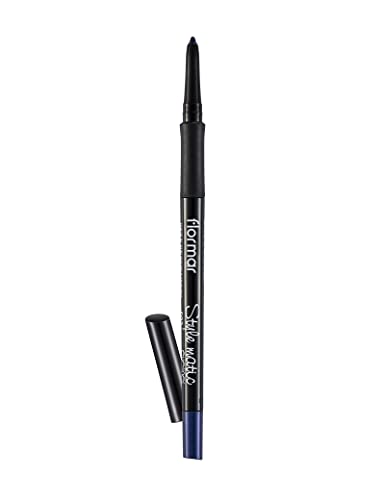 Flormar Style Matic Eyeliner - Wasserfester Automatik-Kajal – Intensiv pigmentierter Eyeliner-Stift mit mattem Finish – Für präzise Linien & langanhaltendes Augen-Make-up, S05 Blue Velvet