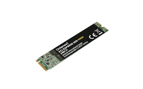 Intenso 3834440 Interne M.2 SSD PCIe High Performance, 240 GB, bis zu 1700 MB/s, (PCI Express Gen.3x4 NVME 1.3)