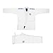 Sanabul Essential BJJ Gi for Men Brazilian Jiu Jitsu Gi Lightweight Preshrunk Fabric for Jiu-Jitsu Training & Competition - White, A3