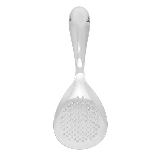 Cabilock Stainless Steel Rice Paddle Spoon Non Stick Serving Utensil with Comfortable Grip for Rice Salads and More Easy to Clean Stainless Steel Kitchen Tool